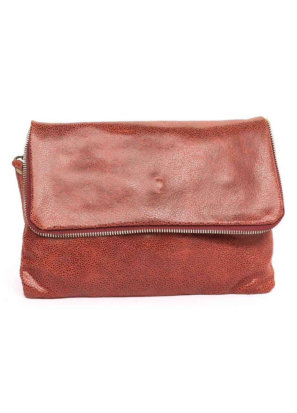 

Клатч Genuine Leather 1407_bordo Кожаный Бордовый