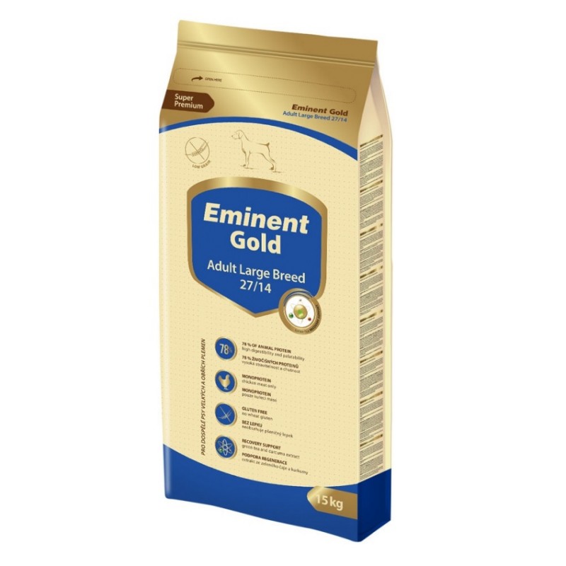

Eminent Gold Adult Large Breed корм для взрослых собак крупных и гигантских пород 15 кг