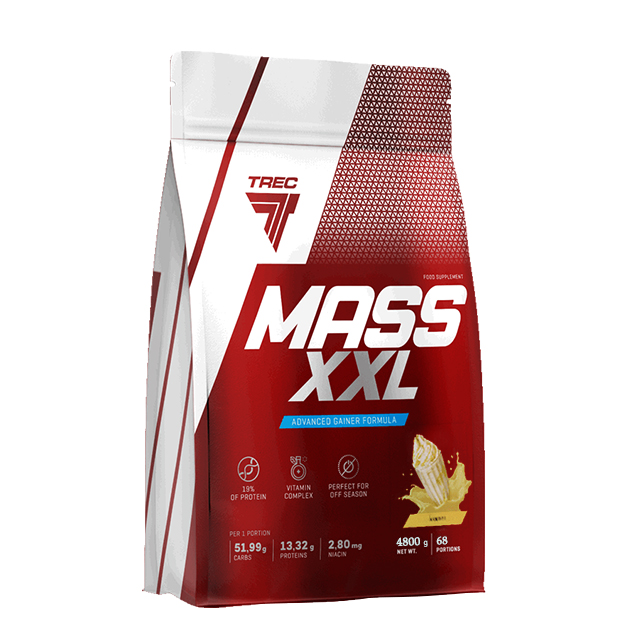 

Гейнер Trec Nutrition Mass XXL 4800 г Банан