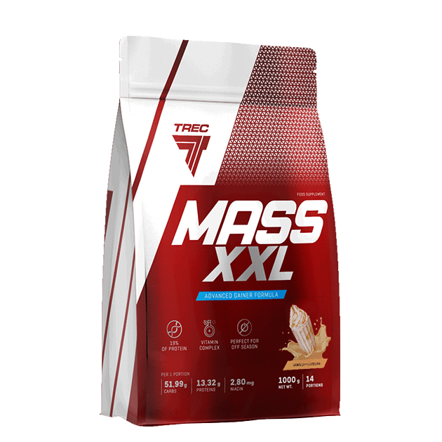 

Гейнер Trec Nutrition Mass XXL 1000 г Ваниль