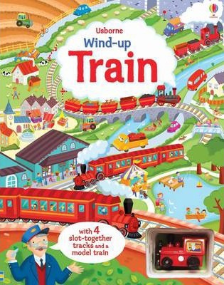 

Интерактивная книга с игрушкой Usborne Поезд (9781409581796)