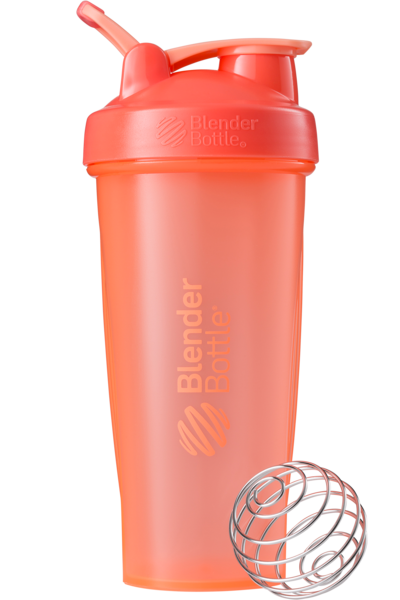 

Шейкер спортивный BlenderBottle Classic Loop 28oz/820ml Coral