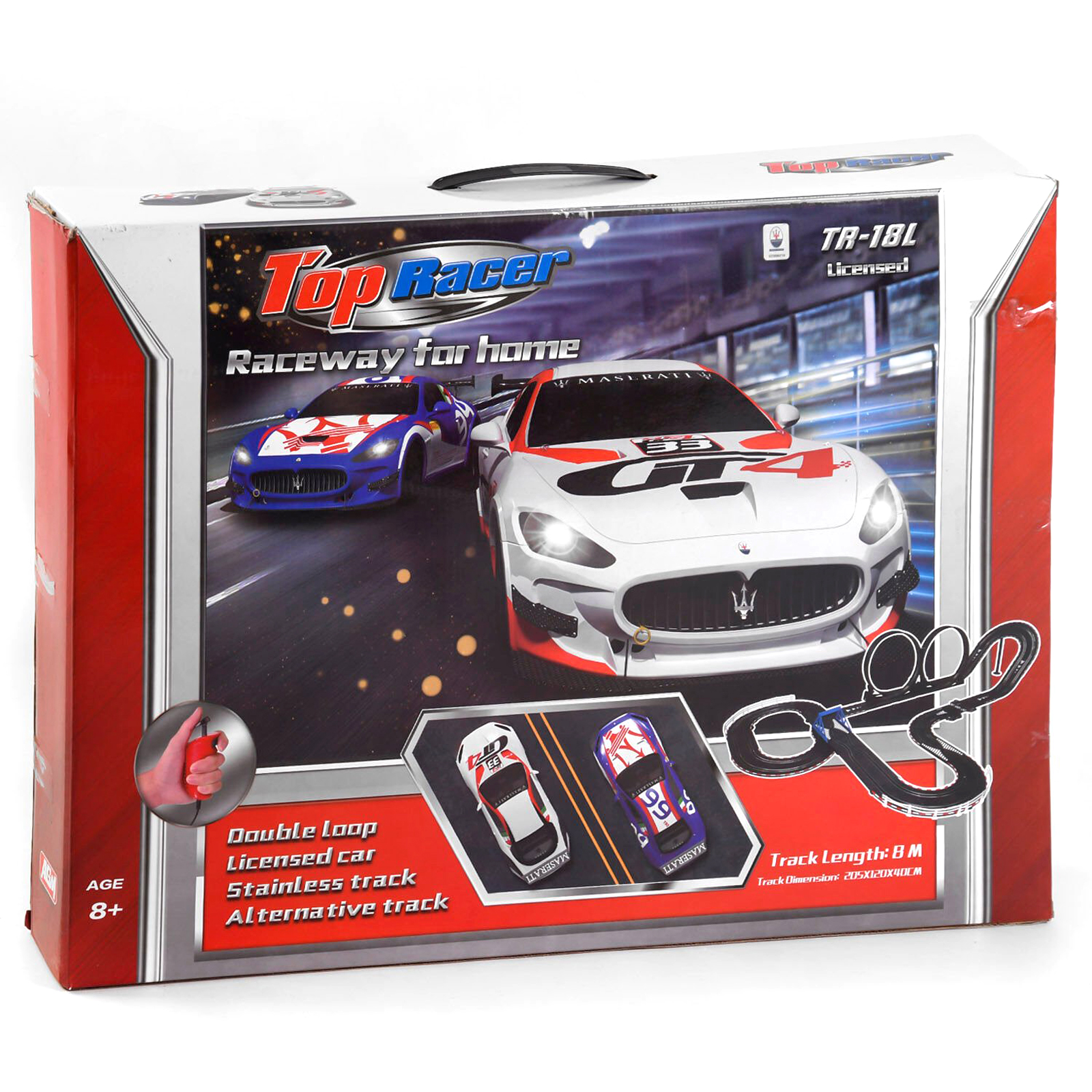 

Автотрек Kimi Длина трека 8 метров Черный 6965870060445