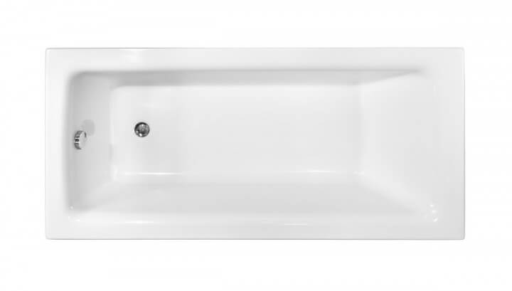 

Акрилова ванна Besco Talia Premium 160x75, пряма + ручки (WAT-160-PKP)