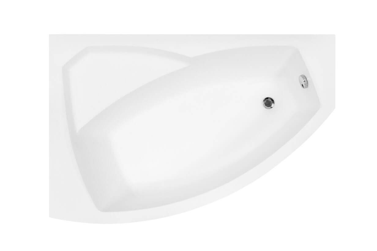 

Акрилова ванна Besco Rima 140x90 L, асиметрична (WAR-140-NL)