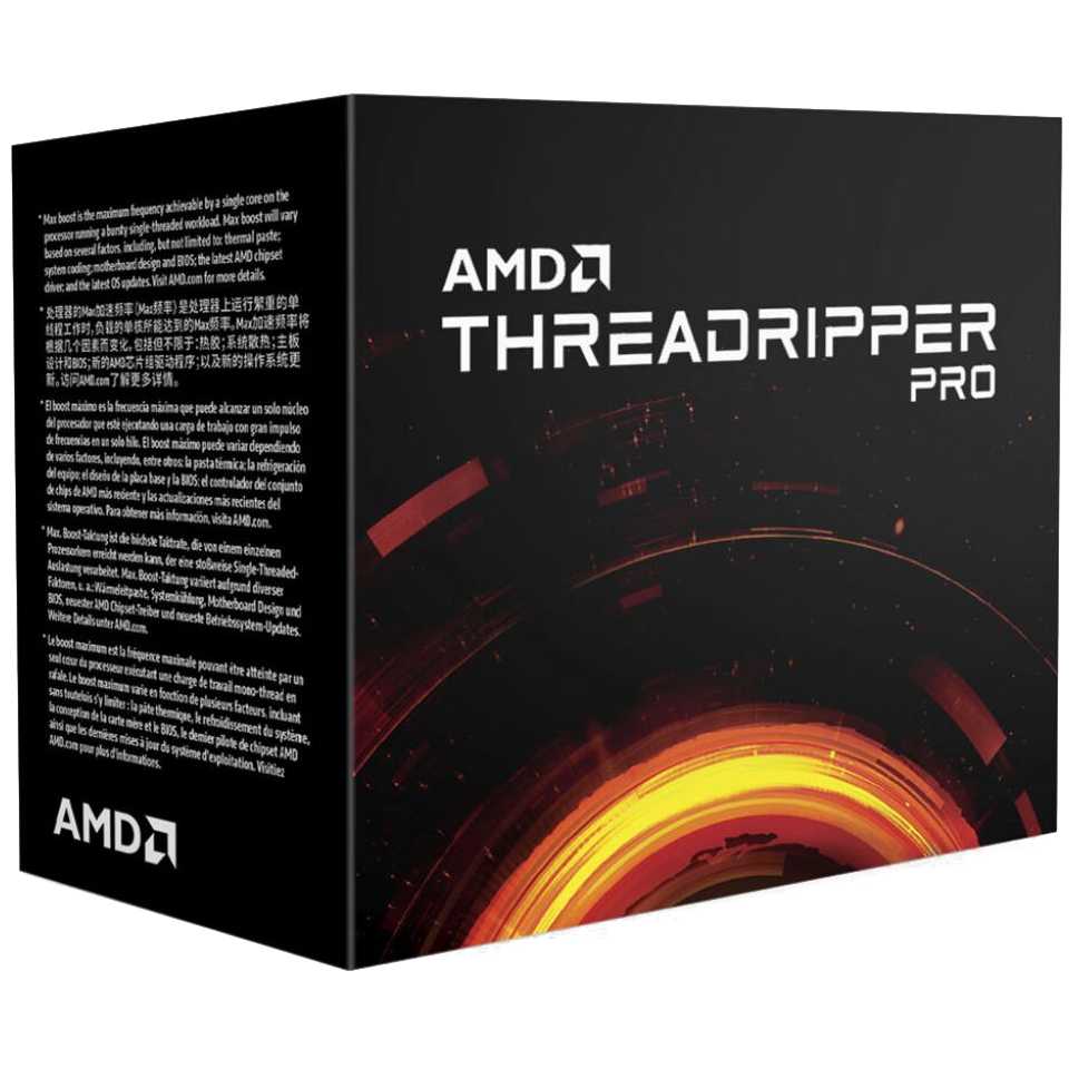 

Процессор AMD Ryzen Threadripper PRO 3955WX 3,9GHz BOX (100100000167WOF)