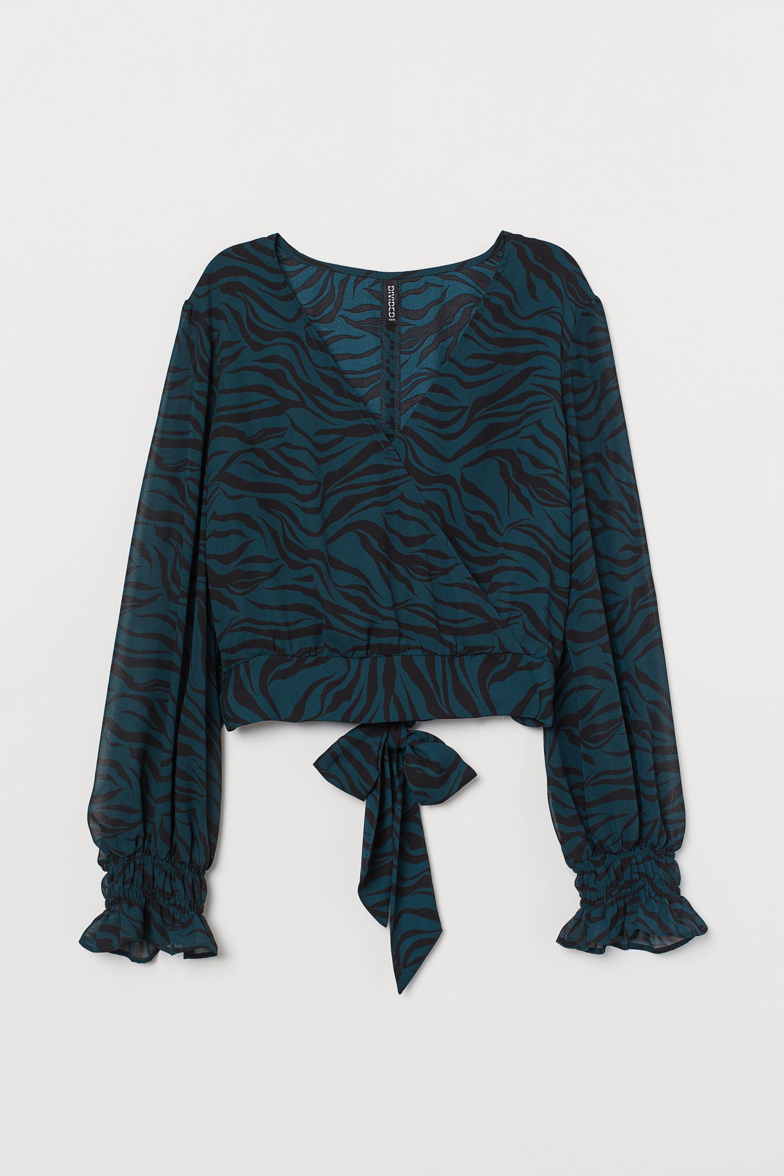 

Блуза H&M 44 черно зеленый 1512759410