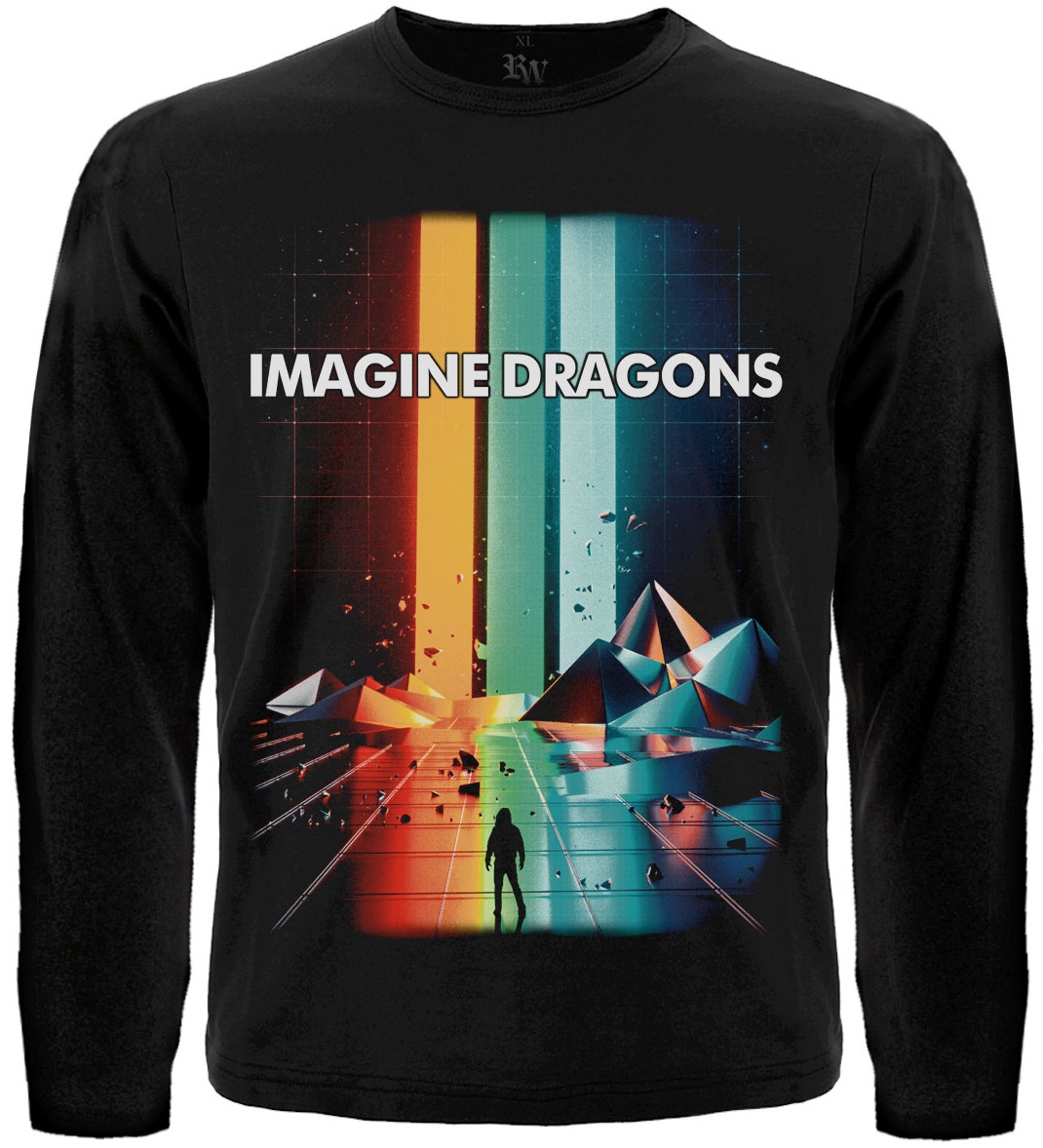 

Футболка с длинным рукавом Imagine Dragons "Believer" Черный, Размер, Футболка с длинным рукавом Imagine Dragons "Believer" Черный, Размер XL