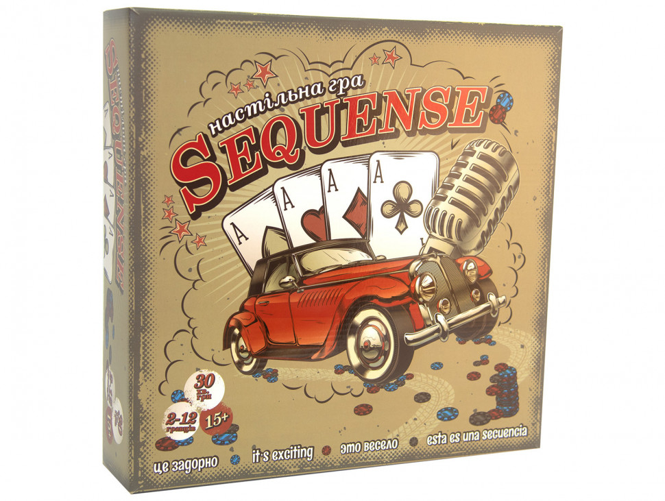 

Игра Sequense Strateg на украинском в коробке 30x30x7,5 см 30361 vin_30361-R