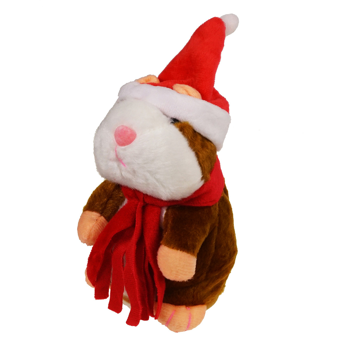 

Говорящий хомяк Новогодний (Арт. C453)