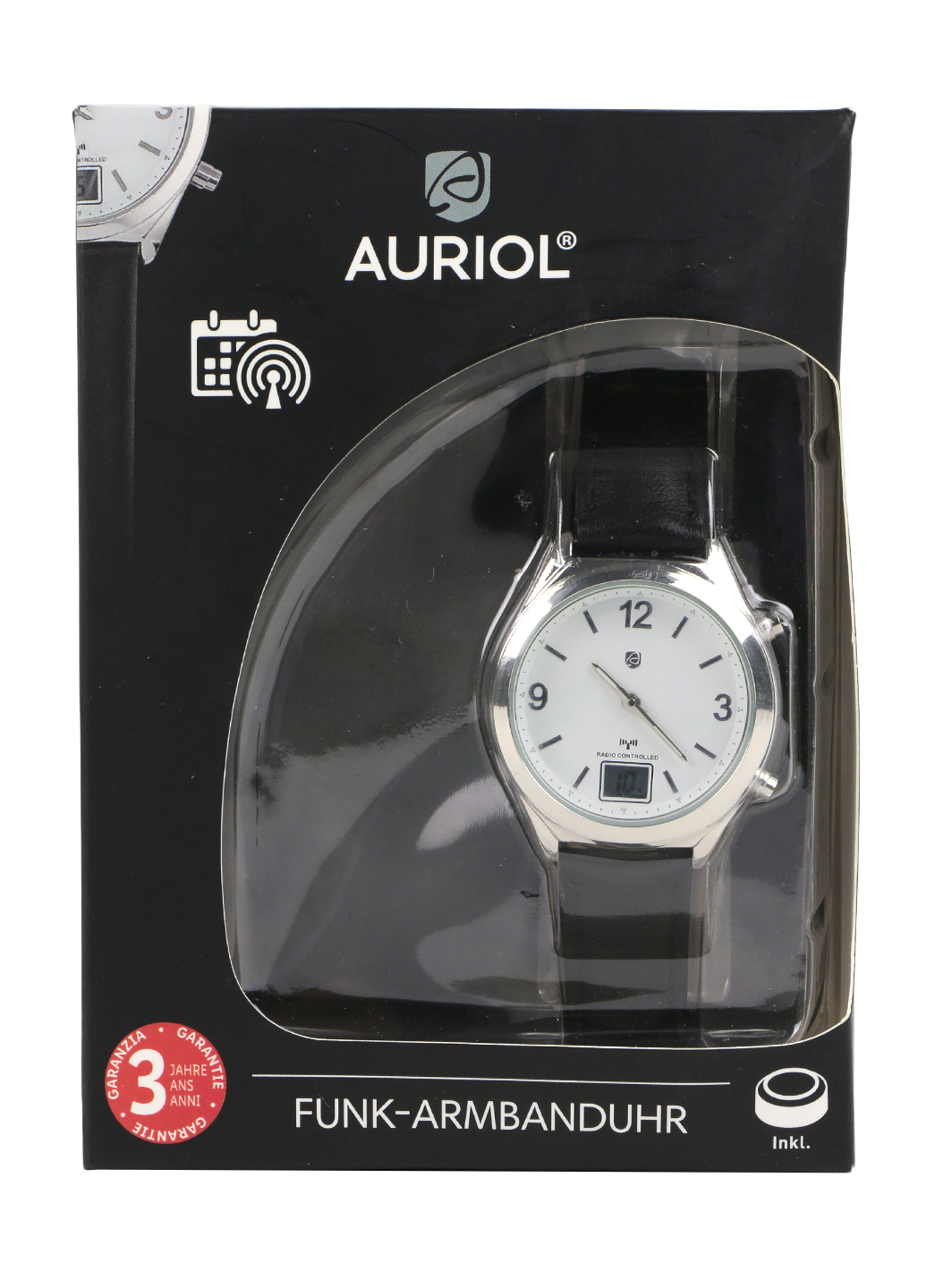 

Часы наручные AURIOL черный-серебро LI-111763