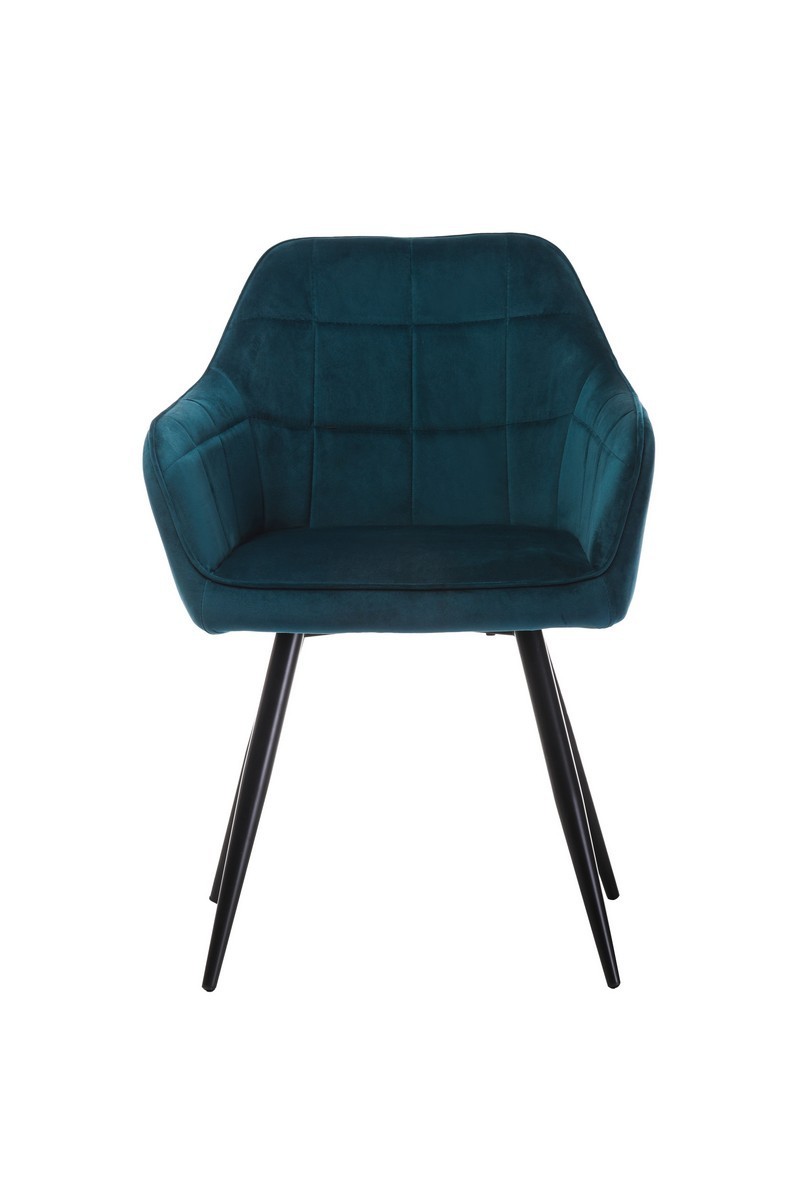 

Кресло Хлоя морская волна чёрный