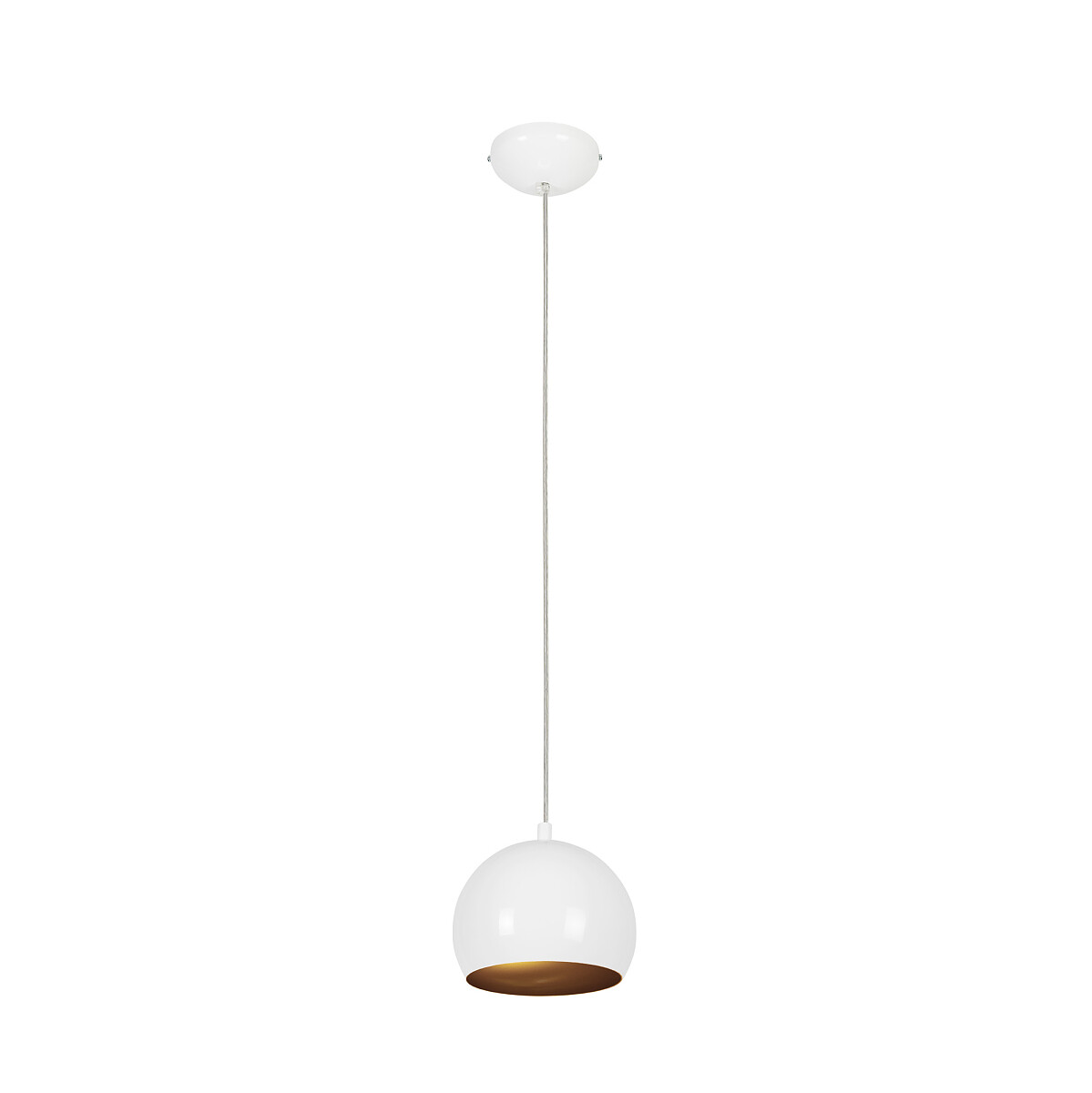 

Світильник підвіс Nowodvorski BALL WHITE-GOLD I zwis PL (6602)