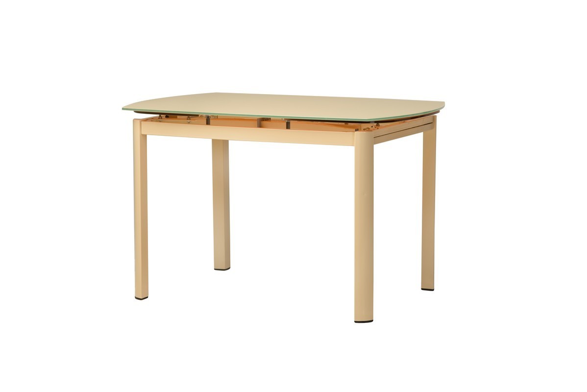 

Стол Роберто 120-180x80x75 см кремовый