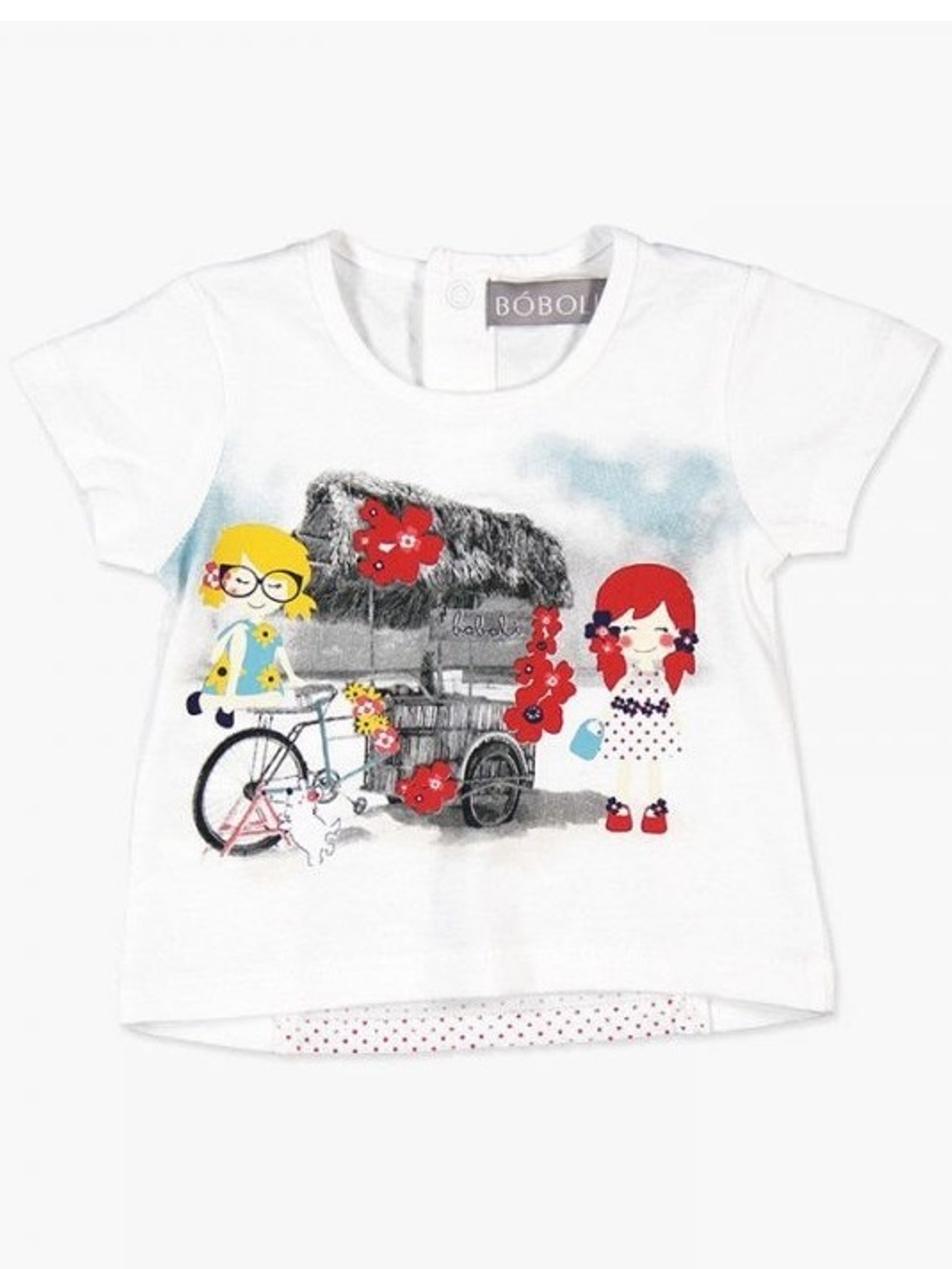 

Футболка Boboli 233075  cm Белый, Футболка Boboli 233075 86 cm Белый