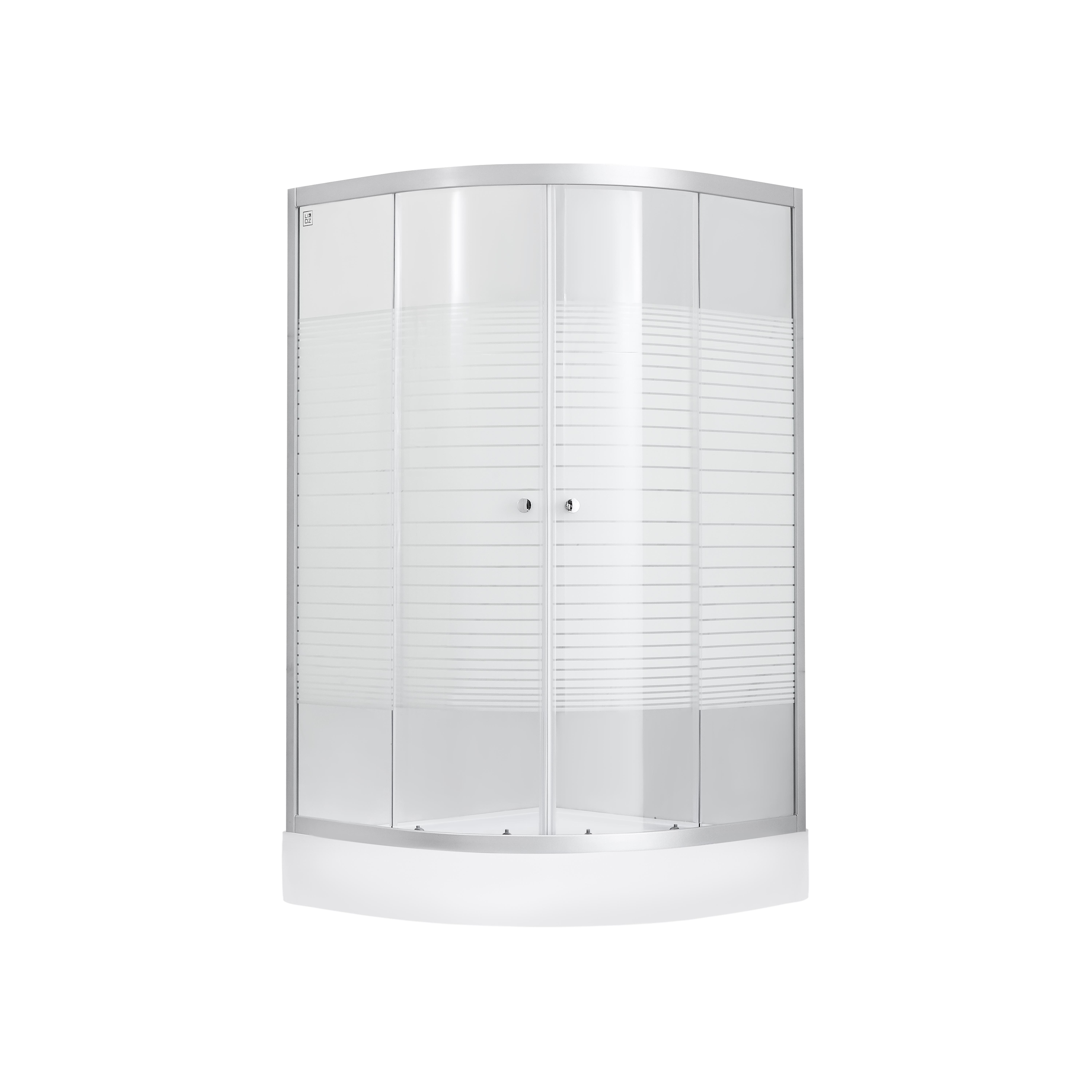 

Набор Lidz душевая кабина Wieza SC80x80.SAT.LOW.L, стекло Linie 4 мм + поддон Kupala