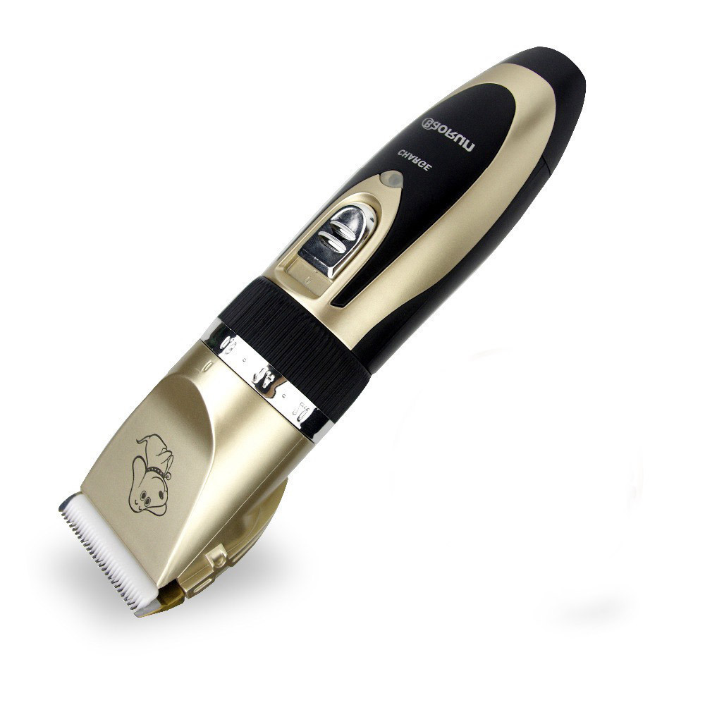 

Машинка для стрижки животных беспроводная Kronos BaoRun P2 Gold (gr_006675)