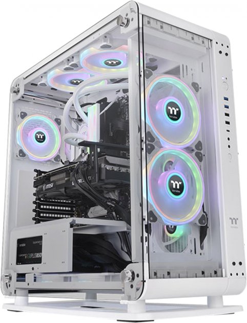 

Корпус ThermalTake Core P6 TG Snow White (CA-1V2-00M6WN-00)