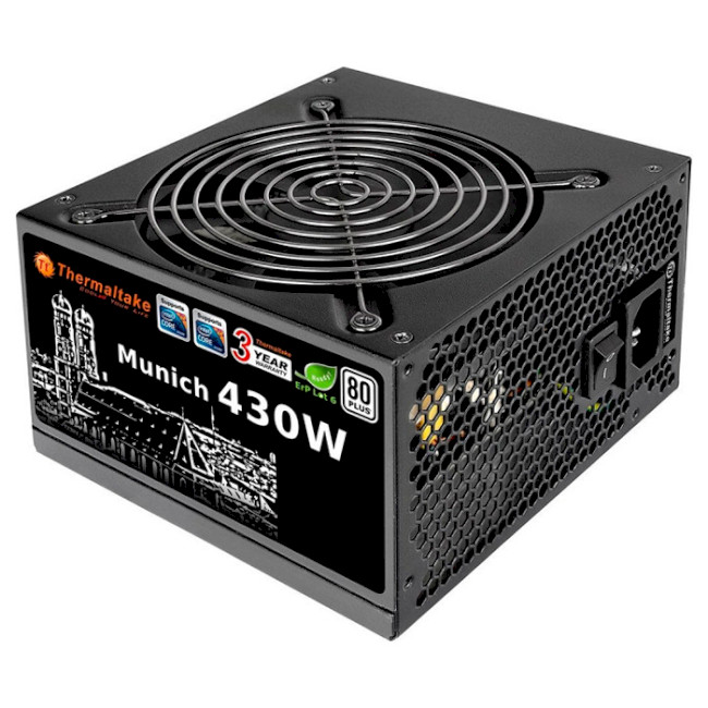 

Блок живлення Thermaltake Munich 430W (W0391RE)