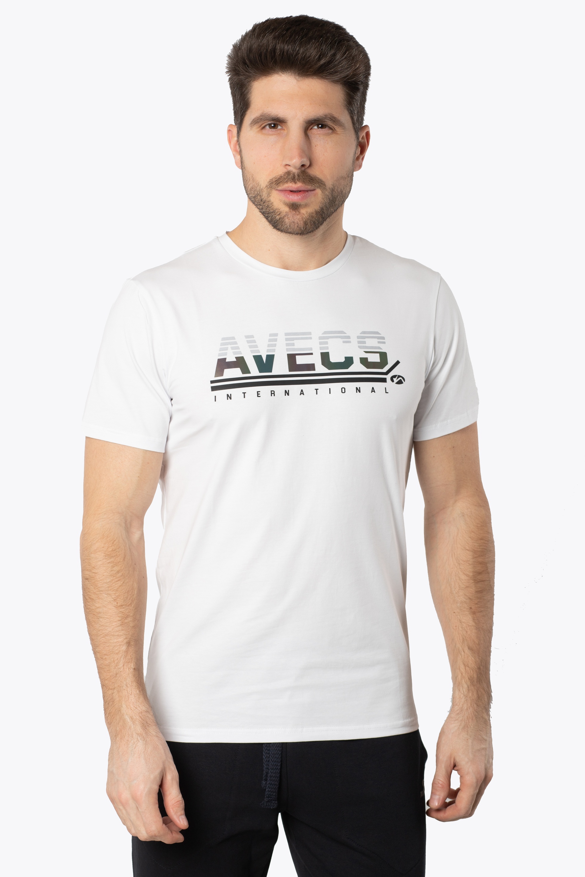 

Футболка AVECS - 30387/5 - Белая, Футболка AVECS - 30387/5 - Белая S