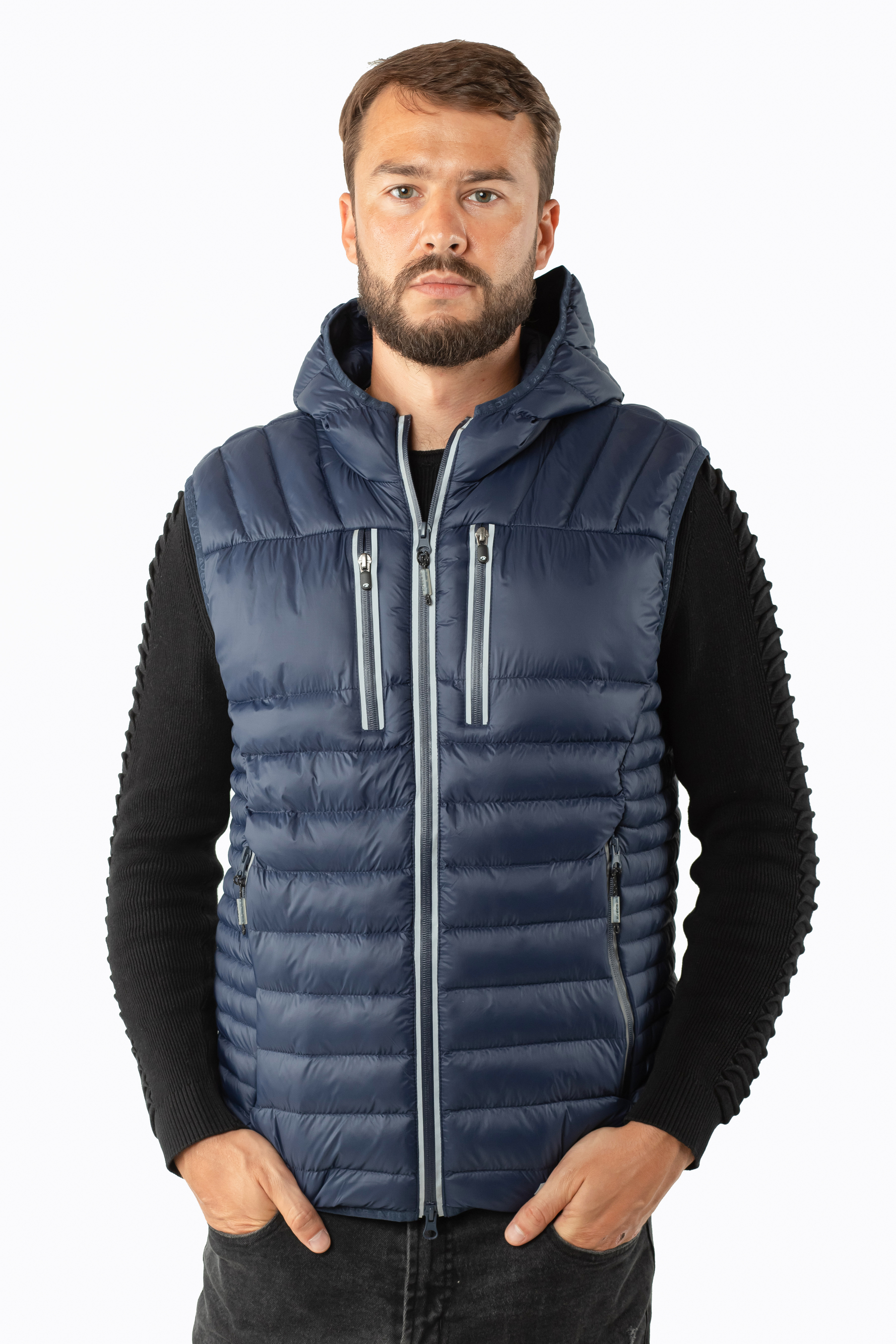

Жилет AVECS - 50244/64 - Джинсовый 2XL
