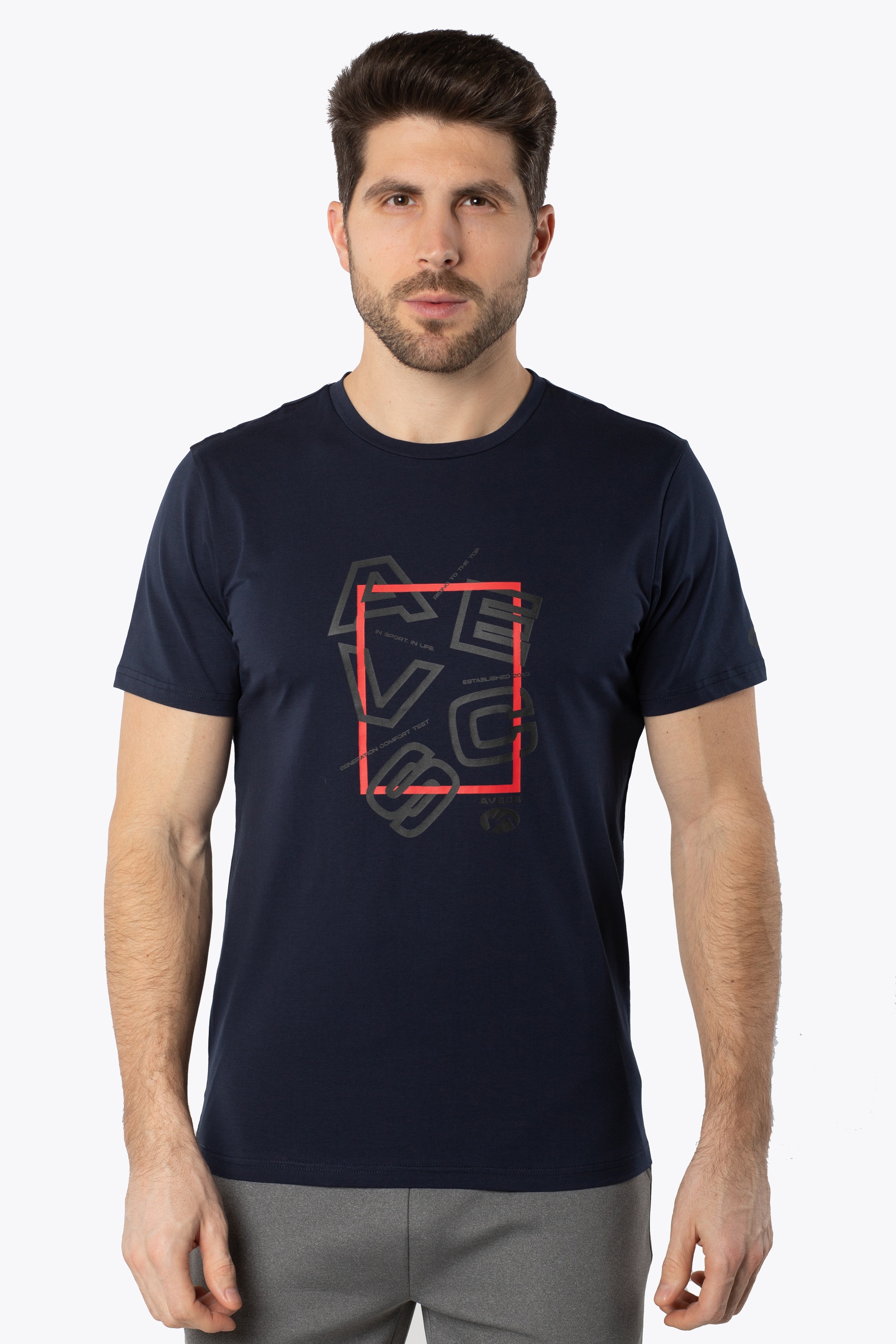 

Футболка AVECS - 30388/23 - Тёмно-Синяя, Футболка AVECS - 30388/23 - Тёмно-Синяя XL