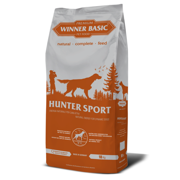 

Сухий корм для активних собак Winner Plus Basic Hunter Sport 18 кг