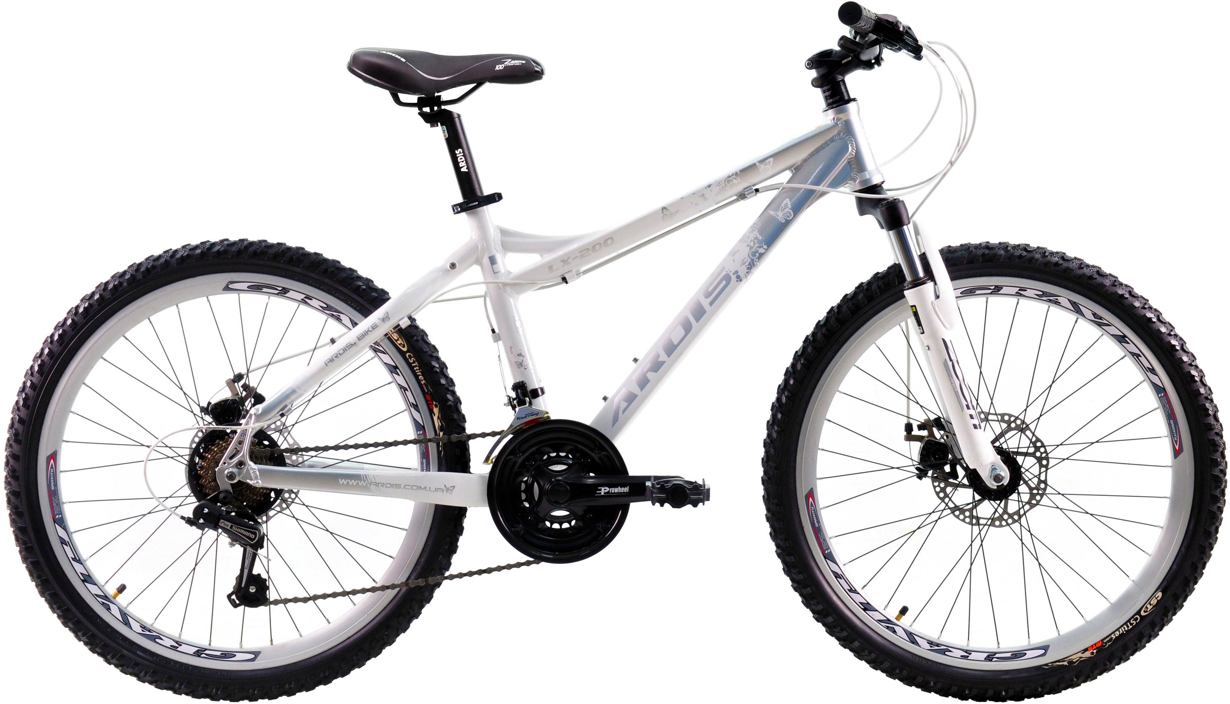 

Велосипед Ardis LX200 ECO 24" 15" 2021 Бело-серый (01333-С)