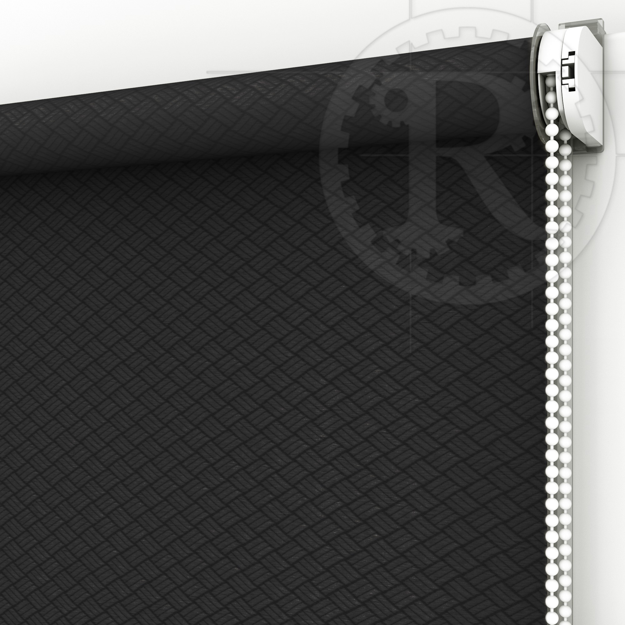 

Рулонная штора Ribbed 7650 Graphite 120 x 160 см