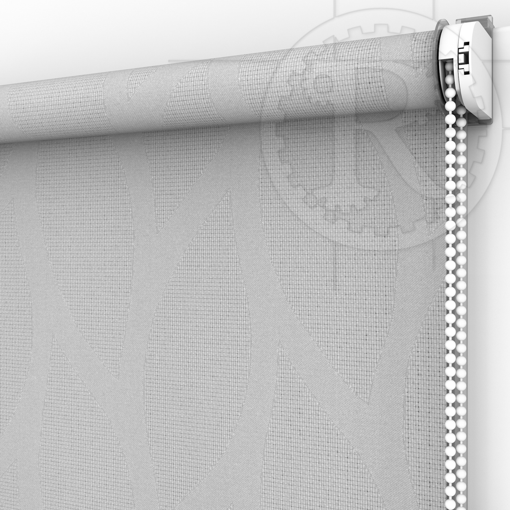 

Рулонная штора Bella 7649 Gray 130 x 160 см