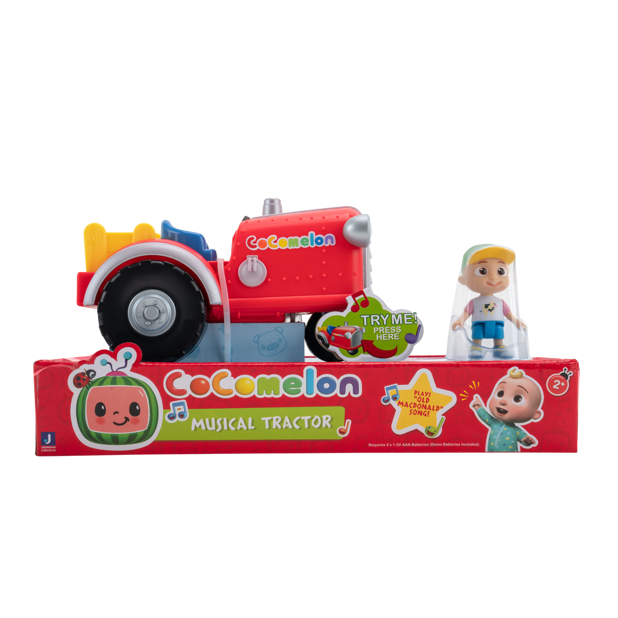 

Игровой набор CoComelon Feature Vehicle Трактор со звуком (CMW0038)