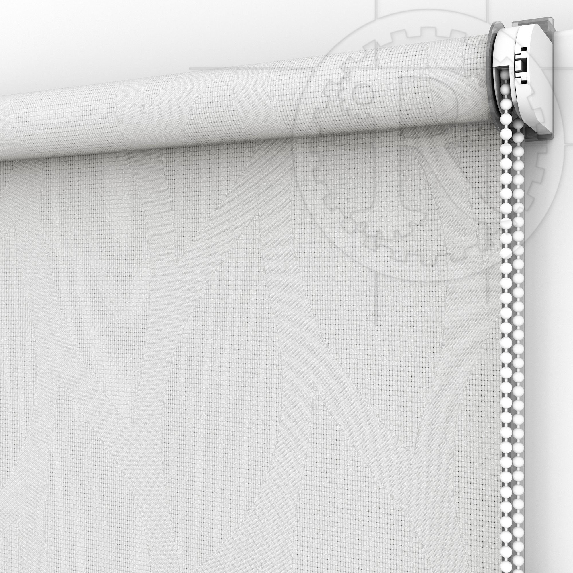 

Рулонная штора Bella 2 White 150 x 200 см