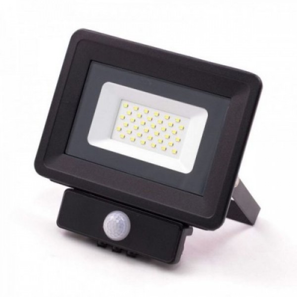 

Светодиодный прожектор BIOM S4-SMD-20-Slim Black Sensor 6500К 220V IP65