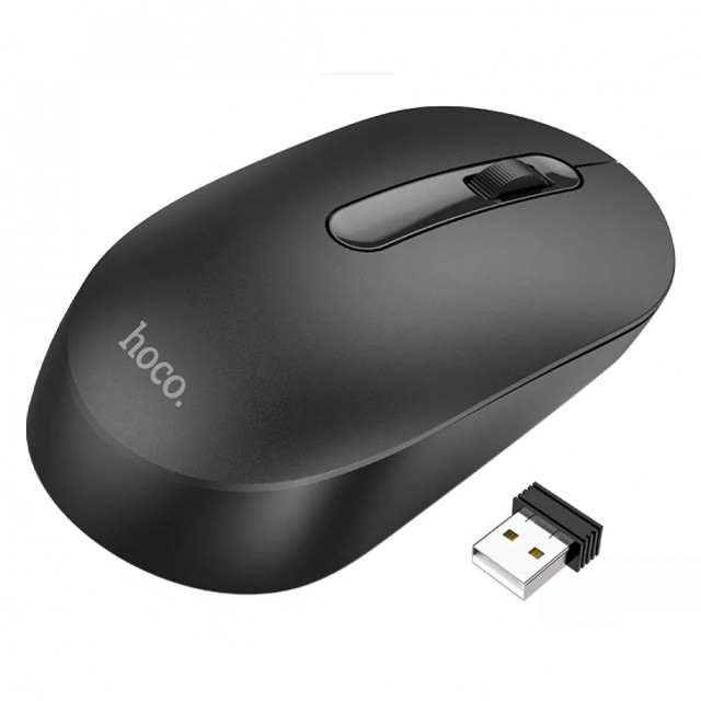 

Компьютерная мышь Hoco GM14 Platinum 2.4G business wireless mouse Black