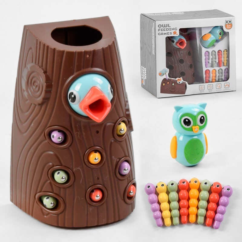 

Развивающая магнитная игра "Голодный птенчик" , в коробке