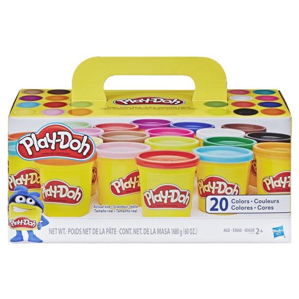 

Набор Плей-До Play-Doh Super Color Pack of 20 Cans