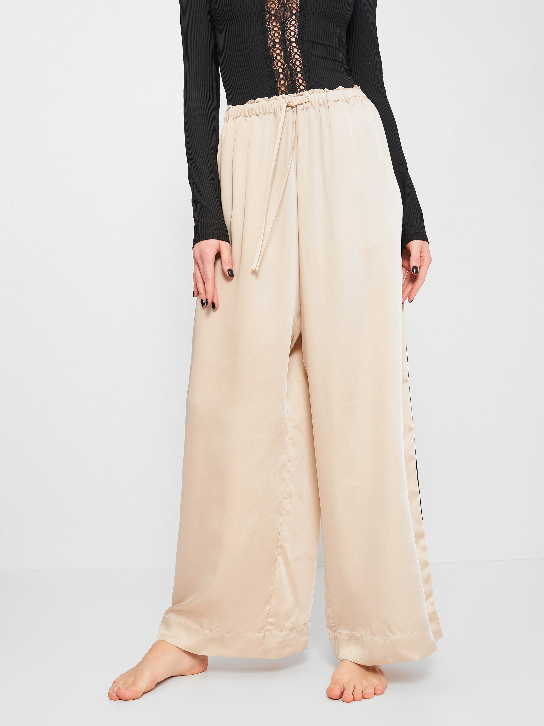 

Пижамные штаны H& 104-8920922  Бежевые, Пижамные штаны H&M 104-8920922 M Бежевые