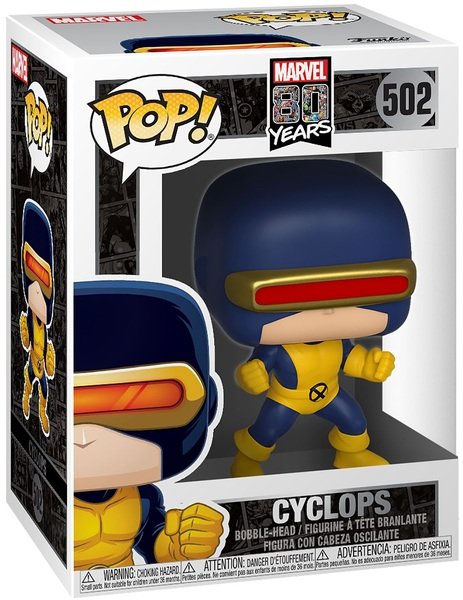 

Фигурка Funko POP! Bobble Marvel 80th First Appearance Cyclops (GW) (Exc) 47358 (FUN25491256)