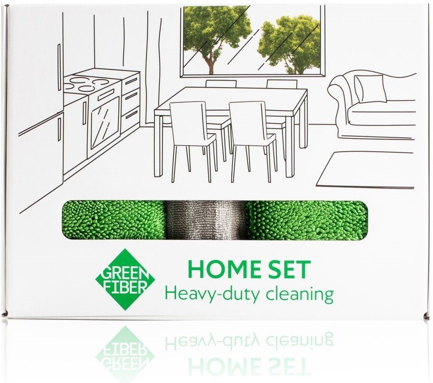 

Набор GreenWay HOME SET Heavy-duty Сleaning Set для чистки сложных загрязнений