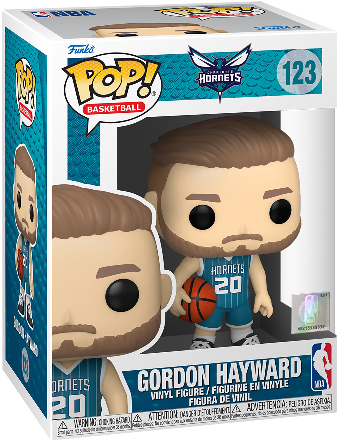 

Фигурка Funko POP! NBA Hornets Gordon Hayward (Teal Jersey) 59263 (FUN25491921)