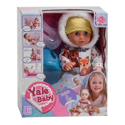 

Пупс "Yale baby" в курточке
