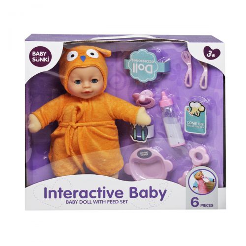 

Пупс плюшевый "Interactive Baby", совенок