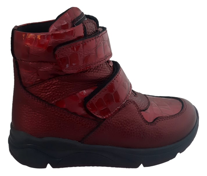 

Демисезонные ортопедические ботинки Perlina 107red р. 29 18,8 см. Красный