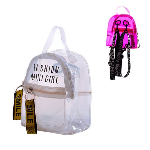 

Рюкзак прозрачный "Fashion mini girl", белый