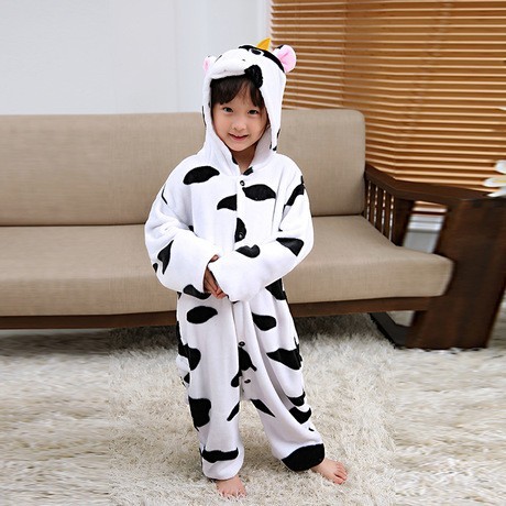 

Пижама кигуруми Kigurumi Корова для девочек размер 100 на рост 90-100 см