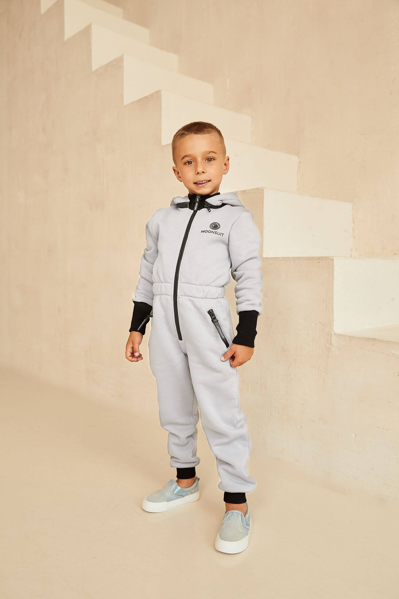 

Дитячий комбінезон для хлопчиків MOONSUIT 98 Mercury Grey (ch_00007)