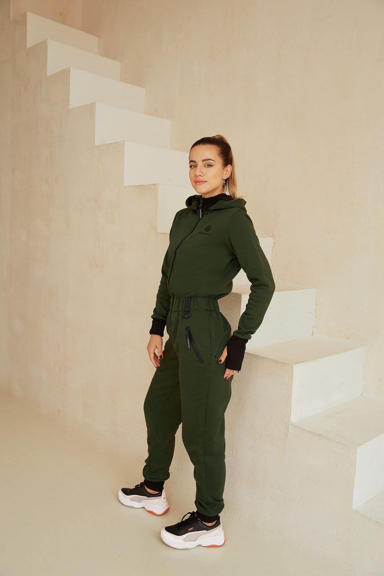 

Жіночий комбінезон класичний MOONSUIT  Pluto Khaki, Жіночий комбінезон класичний MOONSUIT XL Pluto Khaki