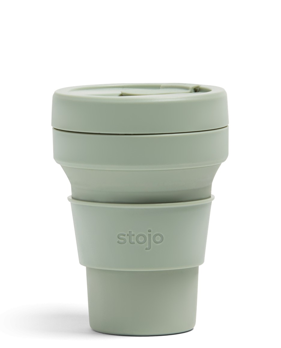 

Чашка складная Stojo Pocket Cup 355 мл Sage