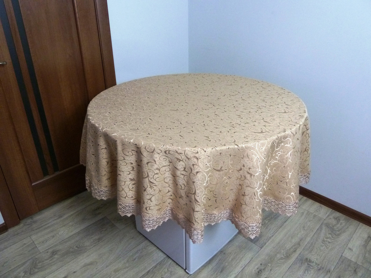 

Скатерть CARDION круглая Nehir D160, мокко