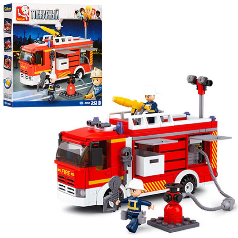 

Конструктор SLUBAN Fire машина фігурки 4592